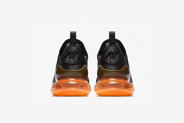 Air 270 clearance black and orange